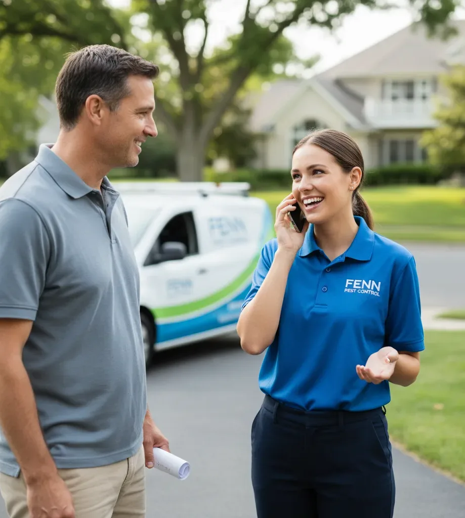 Fenn Pest Control customer support in Broadalbin